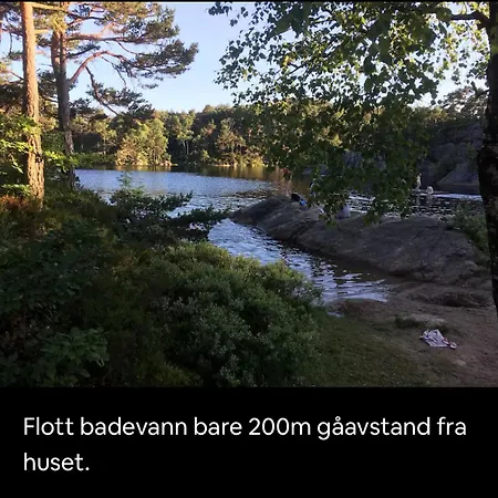Familiehus, 200m Til Badevann Holiday home